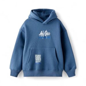Alan Jones Clothing Cotton Blend Printed Hoodies For Boys