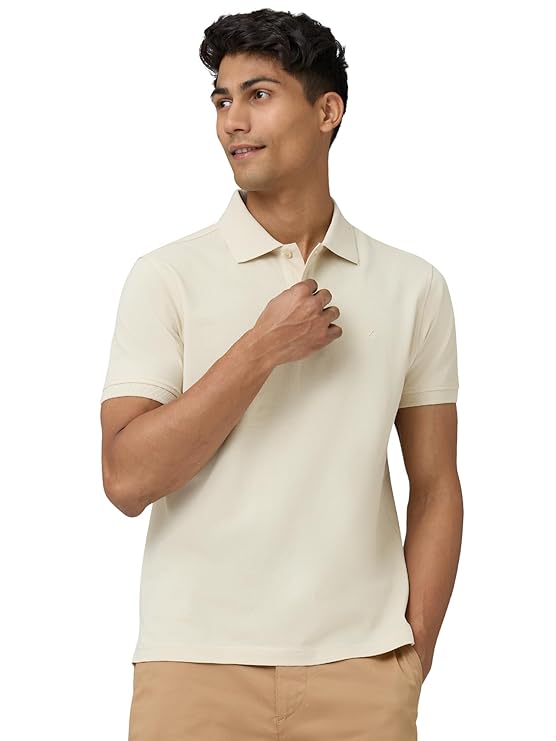 Visit the XYXX Store XYXX Men's Nova 100% Combed Cotton Regular Fit Polo T-Shirt - Image 3